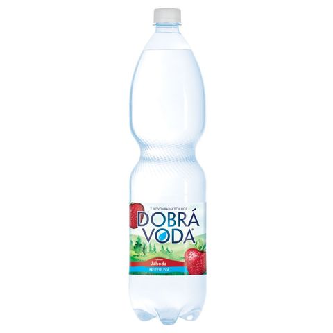 Dobrá Voda Strawberry Non-Sparkling Water | 1.5 l