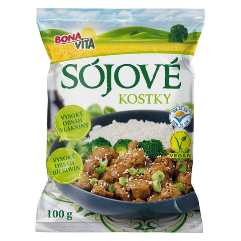 Bonavita Sójové kostky | 100 g