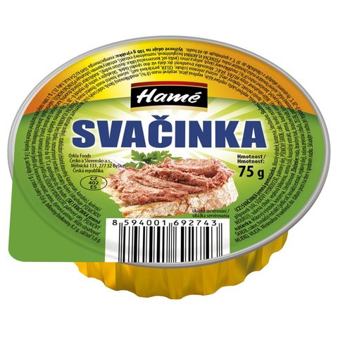 Hamé Svačinka paštika | 75 g