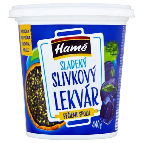 Hamé Slazená švestková povidla | 440 g