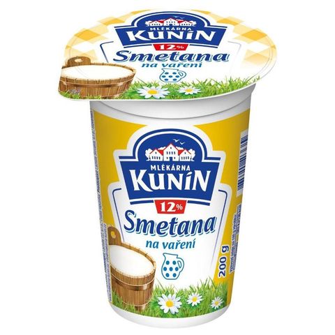 Kunín Dairy Cooking Cream 12% | 200 g