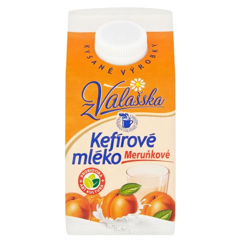 Mlékárna Valašské Meziříčí Meruňkové klefírové mléko | 450 ml