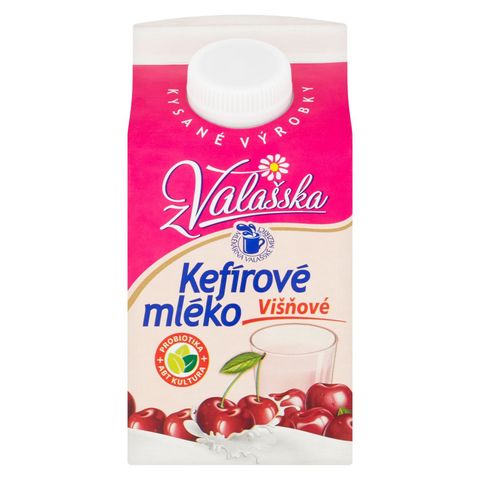 Mlékárna Valašské Meziříčí Cherry Kefir Milk | 450 g