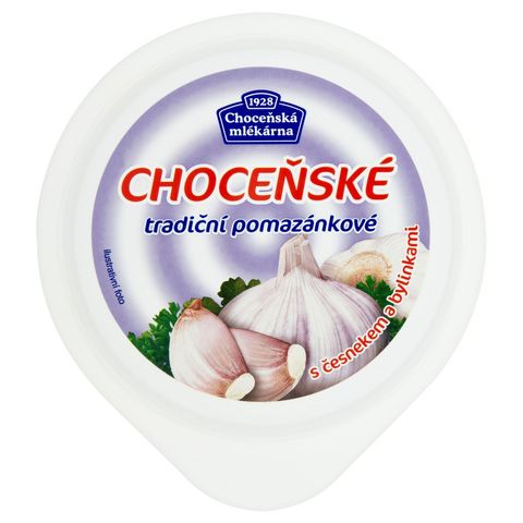 Choceňsk á Mlékárna Choceňské tradiční pomazánkové s česnekem a bylinkami | 150 g