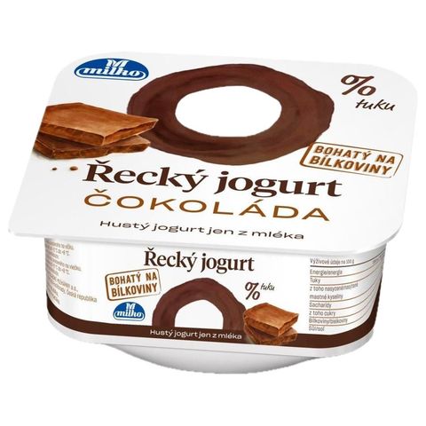 Milko Čokoládový řecký jogurt 0% | 140 g