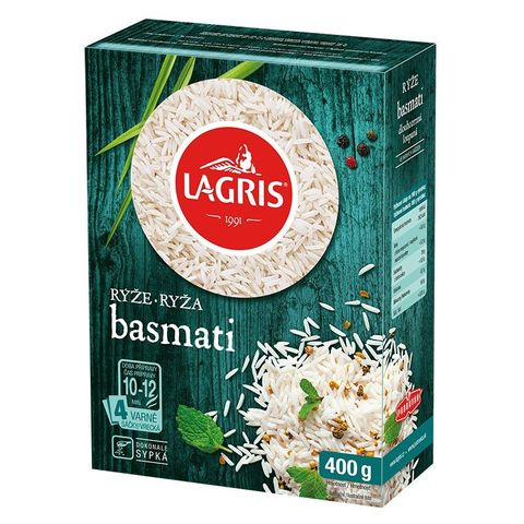 Lagris Basmati rýže ve varných sáčcích | 400 g