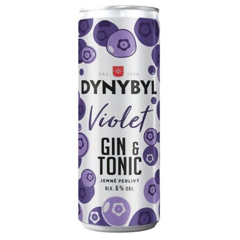Dynybyl Gin and Tonic Violet Mixed Drink 6% | 250 ml