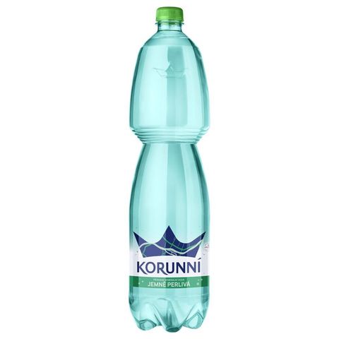Korunní Jemně perlivá minerální voda | 1.5 l