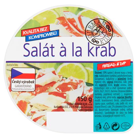 Gurmán Klub Salát ala krab | 150 g