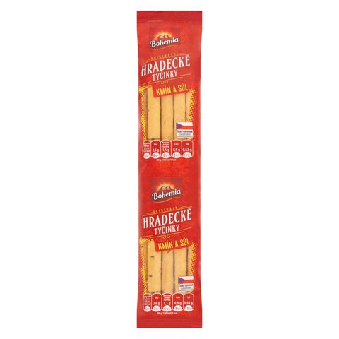 Bohemia Hradecké tyčinky kmín a sůl | 100 g