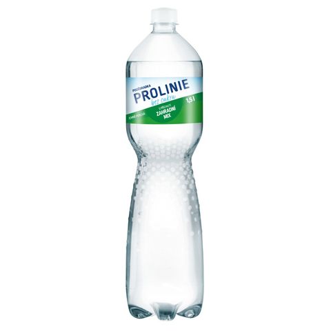 Poděbradka Prolinie jemně perlivá s příchutí zahradní mix | 1.5 l