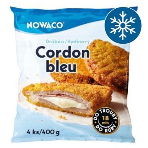Nowaco Drůbeží cordon bleu mražený | 400 g