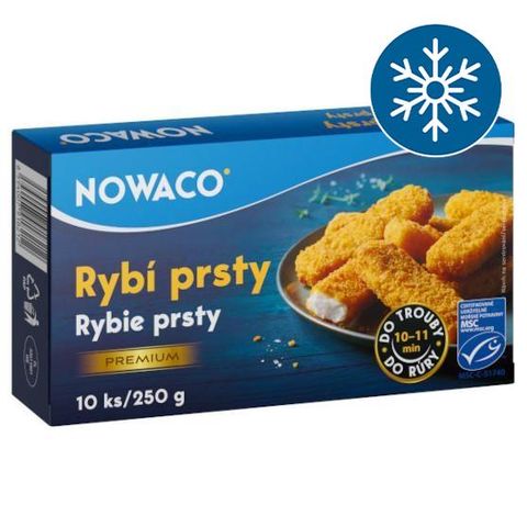 Nowaco Rybí prsty nemleté MSC Premium | 250 g