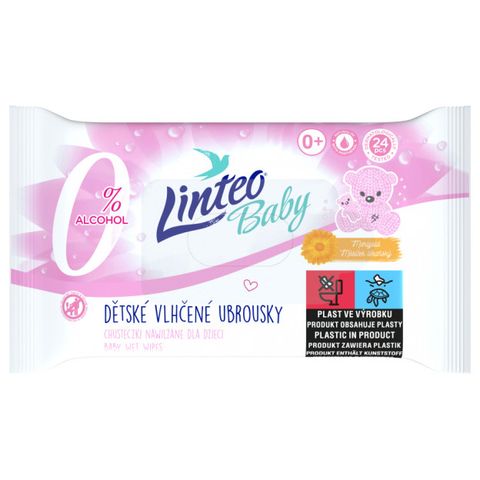 Linteo Baby vlhčené ubrousky | 72 kusů
