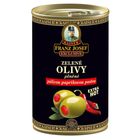Franz Josef Kaiser Zelené olivy plněné pastou z pálivé papriky | 300 g