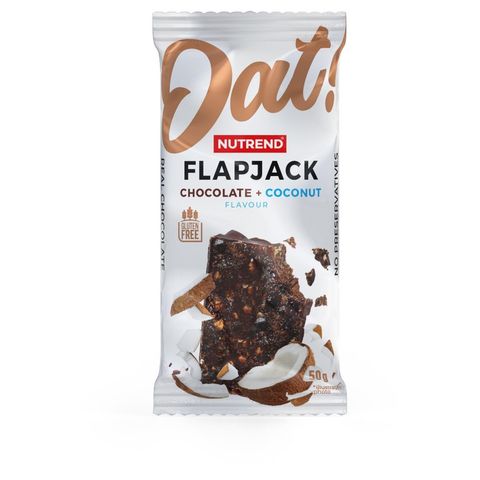Nutrend Oat! Flapjack čokoláda a kokos | 50 g