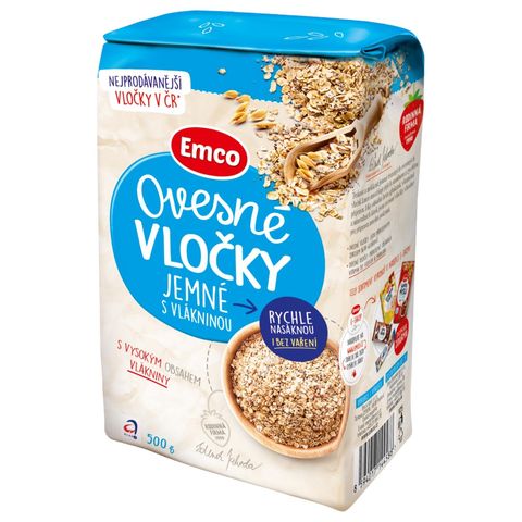 Emco Fine Oats with Fibre | 500 g