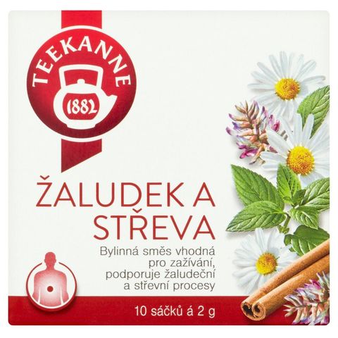 Teekanne Žaludek a střeva, bylinná směs | 10 x 2 g