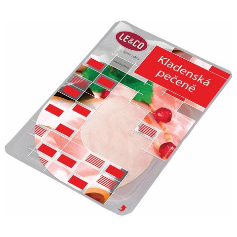 Le&co Kladenská pečeně šunka 82% | 100 g