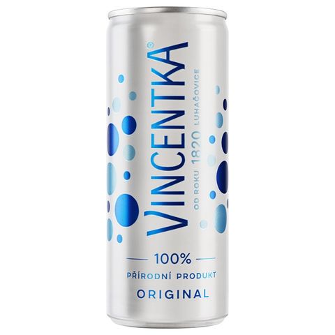 Vincentka Perlivá minerální voda | 250 ml