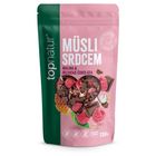 Topnatur Muesli with heart Belgian chocolate and raspberry | 250 g