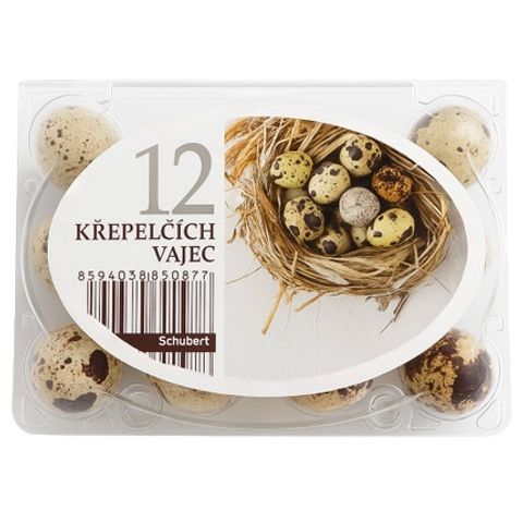 Vejce křepelčí 12ks | 1 kus