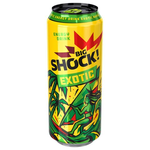 Big Shock! Exotic energy drink | 500 ml