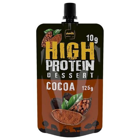 Ekomilk High Protein Cocoa Curd Dessert | 125 g