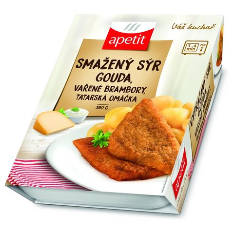 Apetit Fried cheese with boiled mashed potatoes and tartar sauce | 390 g