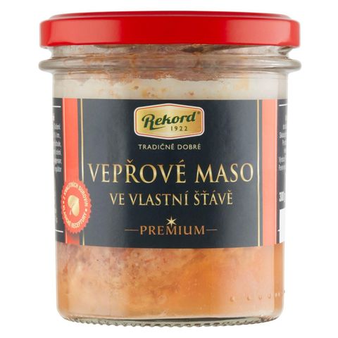 Rekord Pork Meat in Its Own Juice | 300 g