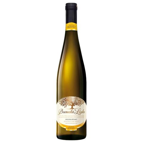 Chateau Bzenec Bzenecká Lipka Riesling Quality Semi-Dry White Wine | 750 ml