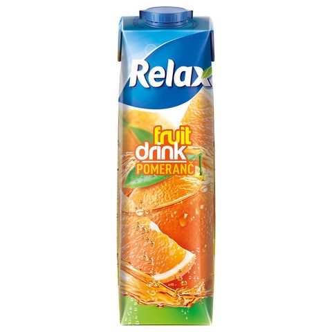 Relax Fruit Drink Pomerančový nápoj | 1 l