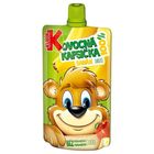 Kubík ovocná kapsička banán, mrkev a jablko | 100 g