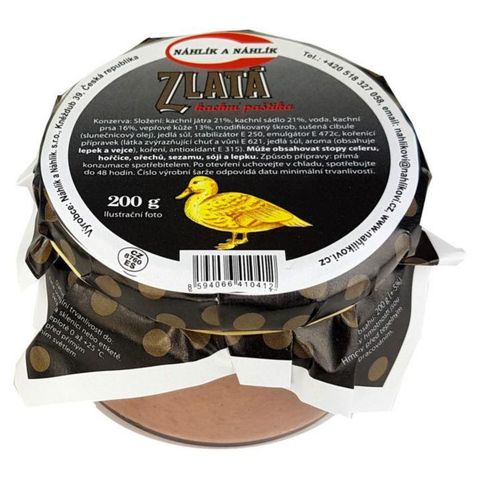 Náhlík Zlatá kachní paštika | 200 g