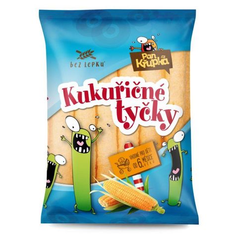 Pan Křupka Kukuřičné tyčky | 60 g