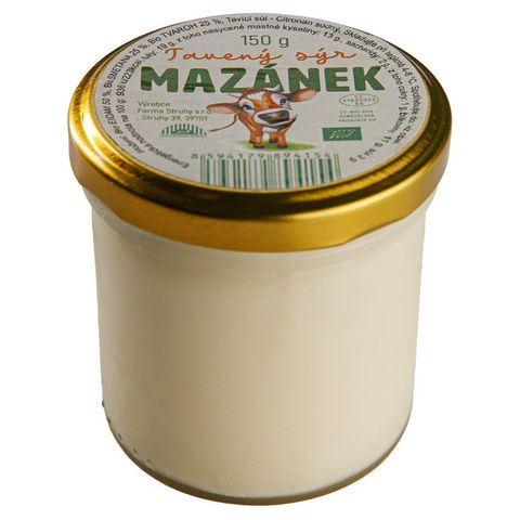 Farma Struhy Bio tavený sýr Mazánek | 150 g