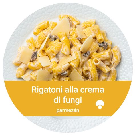Čerstvá pasta Rigatoni s houbovou omáčkou | 360 g