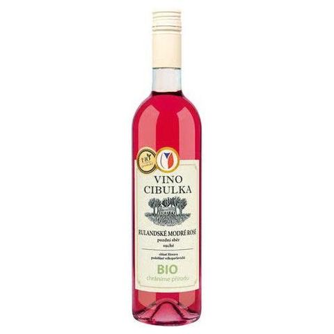 BIO Víno Cibulka Rulandské modré růžové víno | 750 ml
