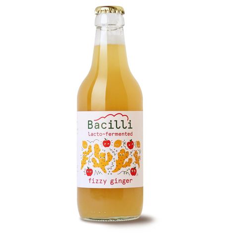 Bacilli Bio Fizzy Ginger Lemonade | 330 ml