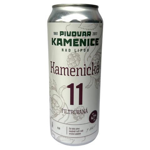 Kamenice 11° beer | 500 ml