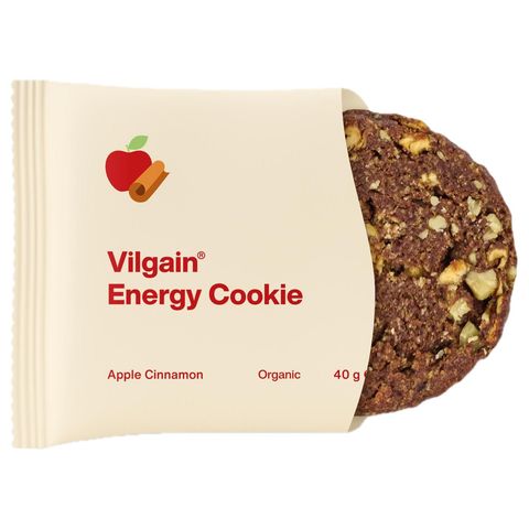 Vilgain Energy Cookie BIO sušenka s jablkem a skořicí | 40 g