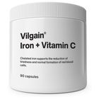 Vilgain Železo + Vitamin C | 90 kapslí
