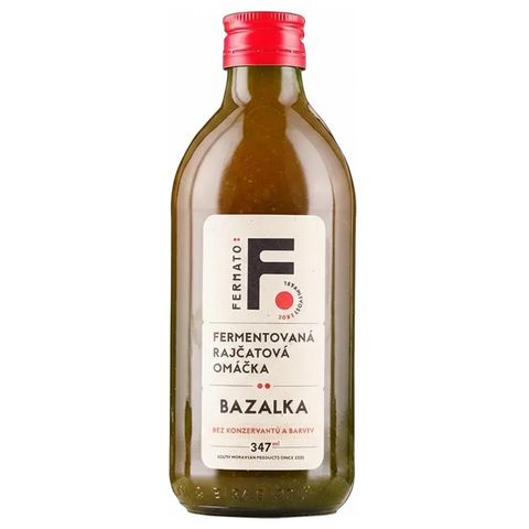 Fermato Fermentovaná rajčatová omáčka - Bazalka | 347 ml