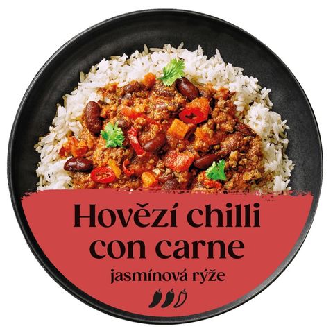 Cibule Bistro Hovězí chilli con carne s jasmínovou rýží | 400 g