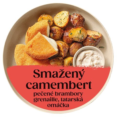 Cibule Bistro Smažený camembert s pečenými grenaillemi | 400 g