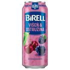 Birell 0.0 Cherry & Blackberry non-alcoholic beer can | 500 ml