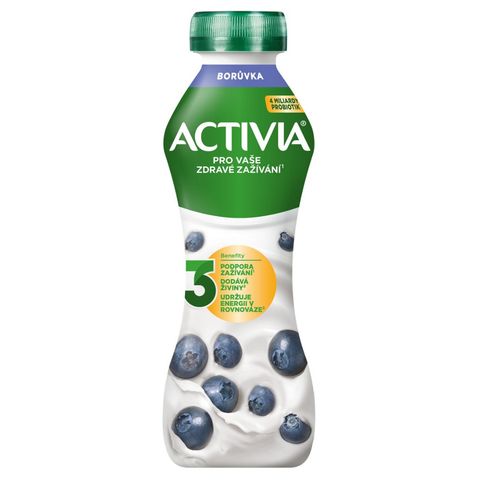 Activia Borůvkový jogurtový nápoj | 280 g