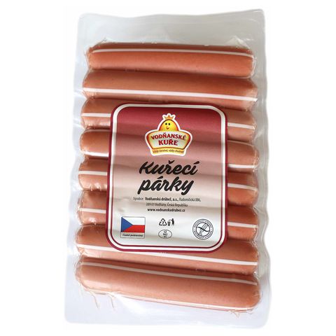 Vodňanské kuře Chicken Frankfurters | 330 g