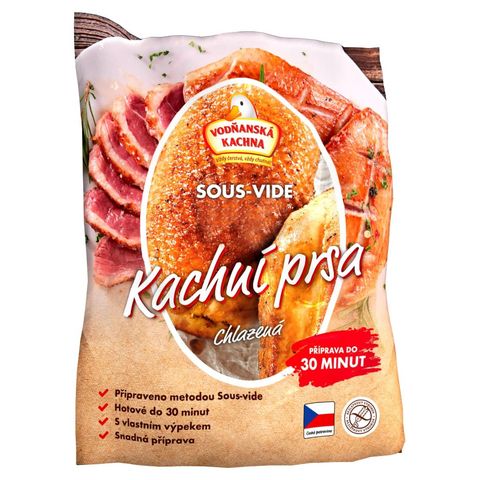 Vodňanské kuře Sous Vide kachní prsa chlazená | 530 g