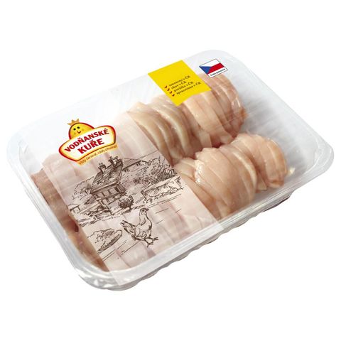 Vodňanská drůbež Kuřecí medailonky z prsních řízků | 400 g